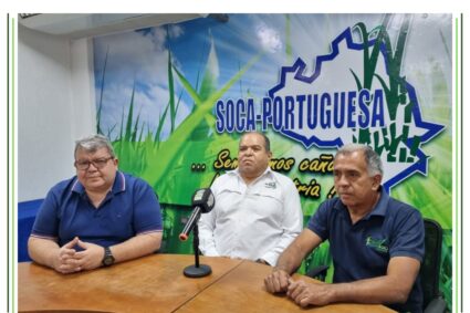 Soca-Portuguesa anuncia inicio de zafra para el 3 de noviembre y solicita atención de la vialidad agrícola