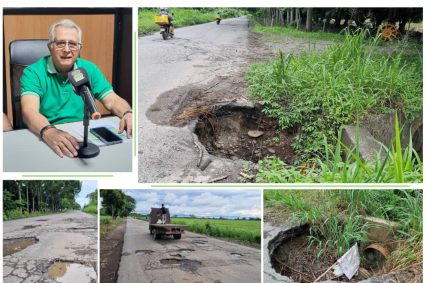 Cañicultores llevan 2 años pidiendo a Gobernación instalación de alcantarillas en vía Guanare-Morita