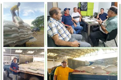Más de 50 productores de Asoprosur recibieron urea y herbicidas mediante convenio con Central Batalla de Araure 