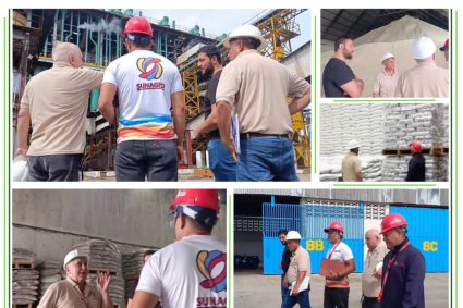 Sunagro inspeccionó instalaciones del Central Santa Clara en el estado Yaracuy